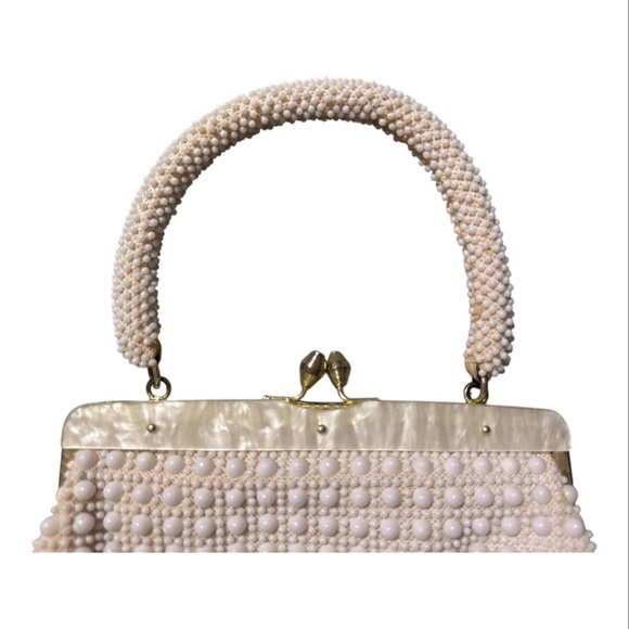 Vintage John Wind Beaded Purse / Handbag – Made in Hong Kong - Picture 3 of 9